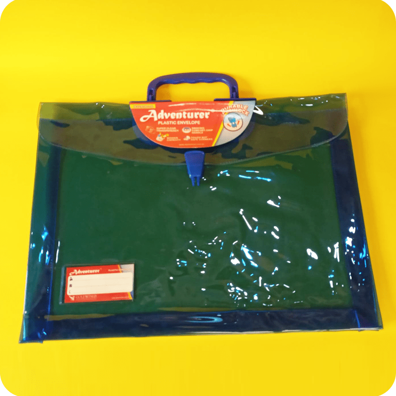 Plastic envelope with handle discount